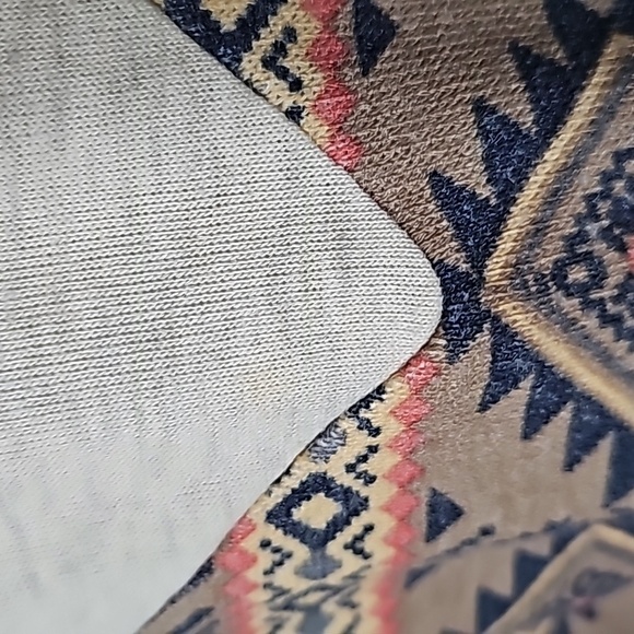 Twenty second Western Rodeo southwest tribal long sleeve sweater top medium - Picture 2 of 6